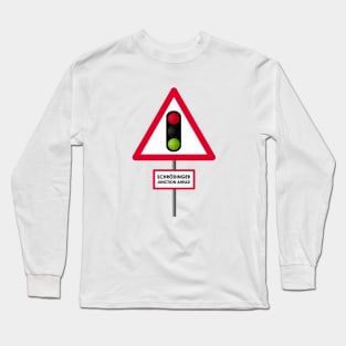 Schrodinger Junction Ahead Long Sleeve T-Shirt